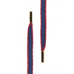 Šnúrky do topánok Tubelaces Gold Rope 130 cm - navy-červené