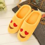 Emoji papuče In Love - žluté