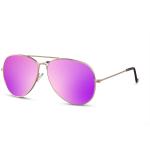 Sluneční brýle Solo Aviator Simple - fialové