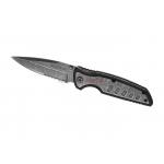 Nůž Schrade SCH505S Serrated Folder - stříbrný-černý