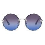Sluneční brýle Solo Rounds - fialové