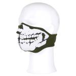 Maska 101 Inc Skull - olivová