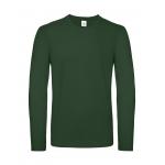 Tričko s dlhými rukávmi B&C LSL - zelené
