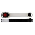 Reflexní LED pásek SportTeam - červený