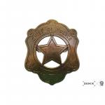 Odznak šéfa Policie Ennis Texas - bronzový
