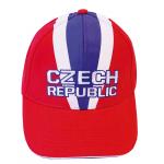 Kšiltovka Česká republika Czech Republic - červená