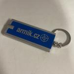 Baterka na klíče Armik.cz - modrá