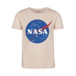 Triko dětské Mister Tee NASA Insignia - růžové