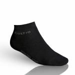 Snížené ponožky se stříbrem Gultio - černé