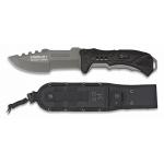 Nůž K25 Charlie I - černý-šedý