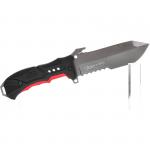 Nôž K25 Charlie II - čierny-červený
