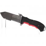 Nôž K25 Charlie II - čierny-červený