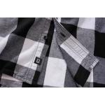 Košeľa Brandit Checkshirt Halfsleeve - čierna-biela