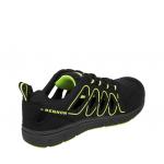 Topánky športové Bennon Rebel S1P Low - čierne-zelené