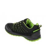 Topánky športové Adamant Alegro S1P ESD Low - čierne-zelené