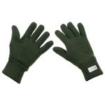 Pletené rukavice zateplené MFH Thinsulate - olivové