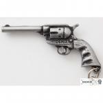 Přívěšek Denix s revolverem 12,5 - stříbrný