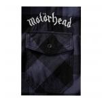 Košile Brandit Motörhead Checkshirt - černá-šedá