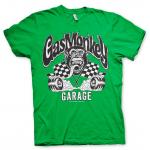 Triko Gas Monkey Garage Burning Wheels - zelené