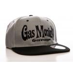 Šiltovka Gas Monkey Garage Logo Snapback - čierna-sivá