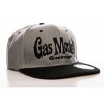 Kšiltovka Gas Monkey Garage Logo Snapback - černá-šedá
