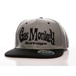 Kšiltovka Gas Monkey Garage Logo Snapback - černá-šedá