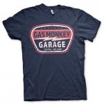Triko Gas Monkey Garage Vintage Custom - navy