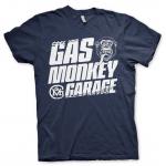 Triko Gas Monkey Garage Tire Tracks - navy