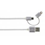 Kabel Skross Chargen Sync USB/Micro USB na Lightning