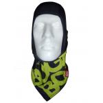 Obličejová maska Bugaboos Classic - černá-zelená