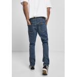 Džínsy Urban Classics Slim Fit Jeans - modré