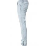 Džínsy Urban Classics Slim Fit Zip Jeans - modré