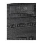Džíny Urban Classics Slim Fit Zip Jeans - černé