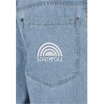 Džínsy Southpole 3D Embroidery Denim - svetlo modré