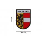 Nášivka Claw Gear znak Salzburg - farebná
