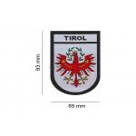 Nášivka Claw Gear znak Tirolsko - farebná