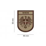 Nášivka Claw Gear znak Viedeň - desert