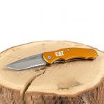 Nůž zavírací CAT CT980011 - žlutý