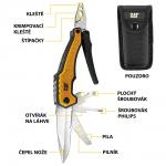 Multifunkční nůž XL 9v1 CAT CT980045 - černý-žlutý
