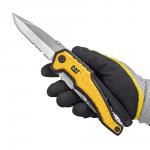 Multifunkčný nôž XL 9v1 CAT CT980045 - čierny-žltý