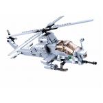 Stavebnice Sluban Army Bojová helikoptéra M38-B0838