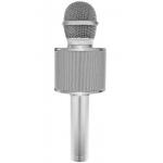 Karaoke bluetooth mikrofón WSTER WS-858 - strieborný