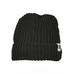 Čepice zimní Urban Classics Yarn Fisherman Beanie - černá