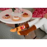 Ponožky Hesty Donut - hnědé-oranžové