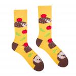 Ponožky Hesty Ježek - žluté-hnědé