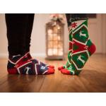Ponožky Hesty Norský vzor - zelené