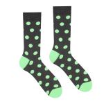 Ponožky Hesty Pastelka - sivé-zelené