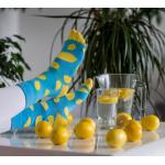 Ponožky Hesty Citrón - modré-žluté