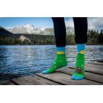 Ponožky Hesty Vysoké Tatry Medvěd - zelené-modré