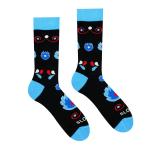 Ponožky Hesty Lidový květ - černé-modré